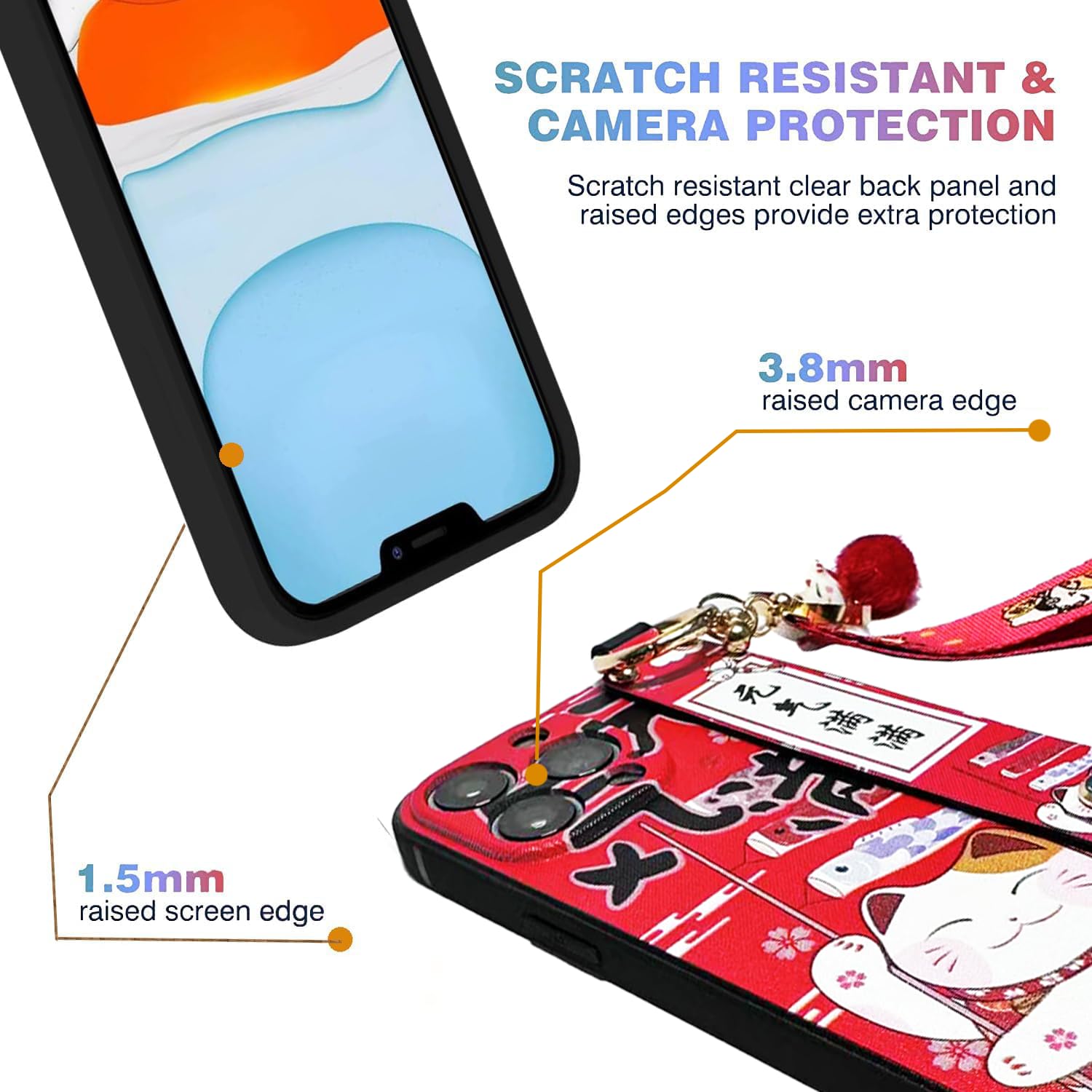 Japanese Lucky Cat City Pop iPhone Case Magsafe対応 Amazon.com: Z-soey Compatible iPhone 13 Pro Case Phone